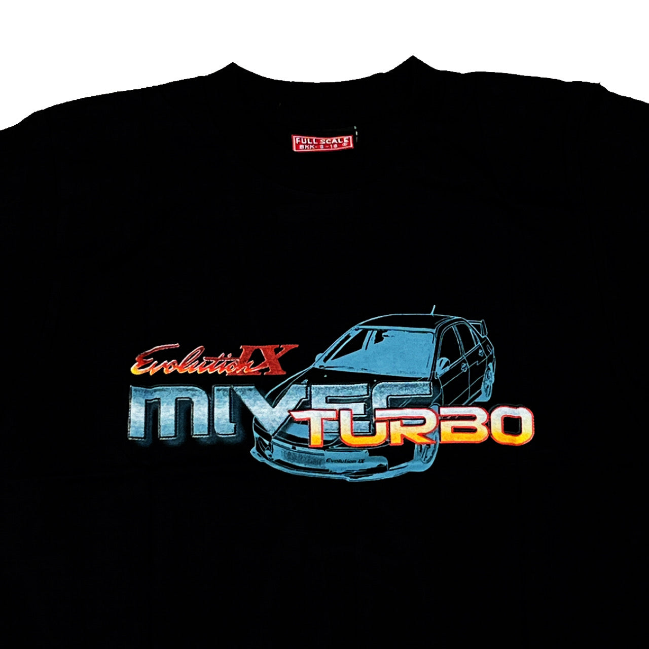 Mitsubishi Evolution IX MIVEC 4WD Turbo T-shirt Black