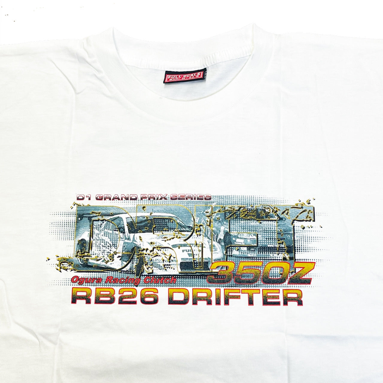 RB26 350Z Drifter ORC Ogura 01 Grand Prix Series T-shirt White