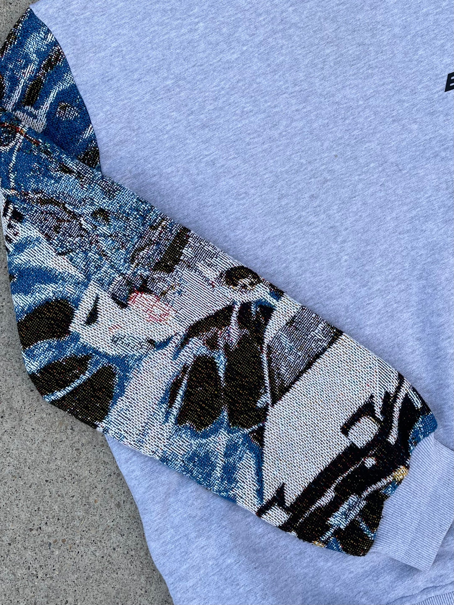 Project D Woven Tapestry Crewneck